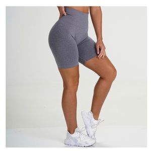 NVGTN Grey Biker Shorts